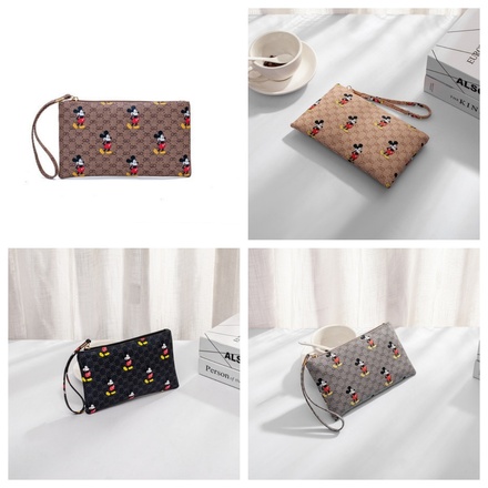 60 pcs cartoon hand-held coin purses Mickey cell phone bags