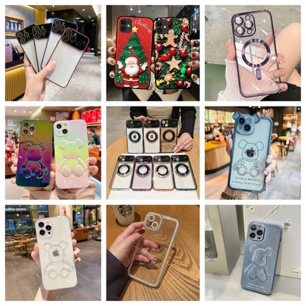 100pcs fashionable mixed iPhone cases