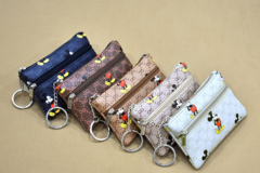 Bulk Lots: 100pcs Mickey Mouse Keychain Card Holder Coin Purse