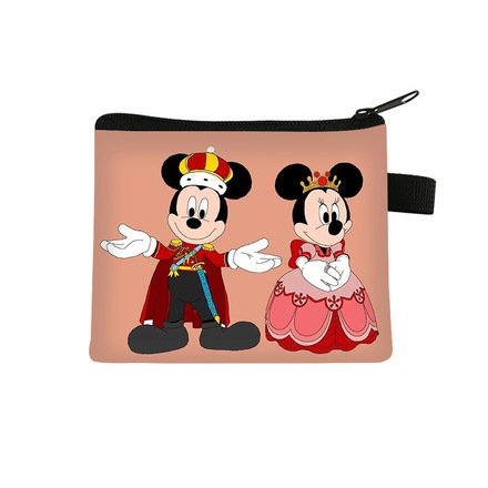 100pcs Mickey coin purse key card bag storage bag