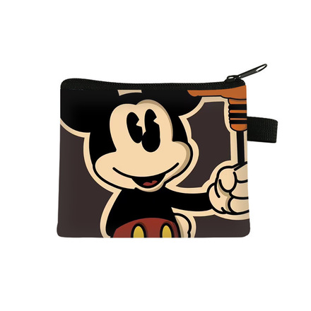 100pcs Mickey coin purse key card bag storage bag