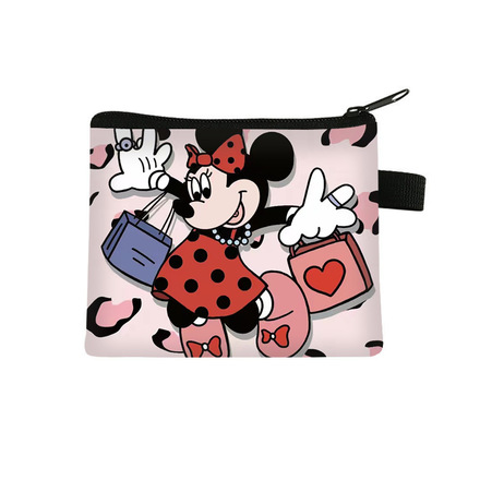 100pcs Mickey coin purse key card bag storage bag