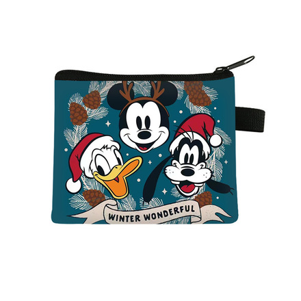 100pcs Mickey coin purse key card bag storage bag