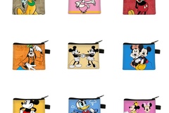 Bulk Lots: 100pcs Mickey coin purse key card bag storage bag