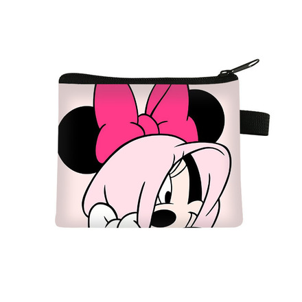 100pcs Mickey coin purse key card bag storage bag