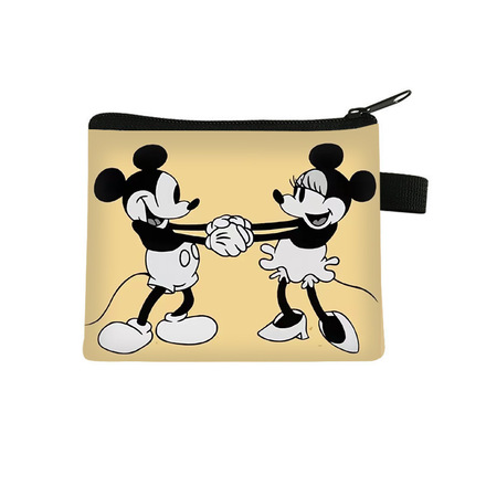100pcs Mickey coin purse key card bag storage bag