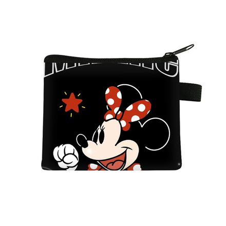 100pcs Mickey coin purse key card bag storage bag