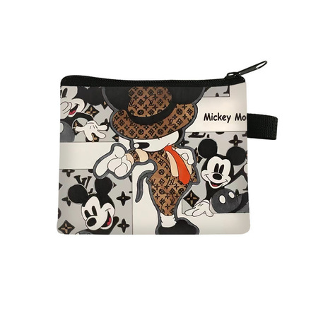 100pcs Mickey coin purse key card bag storage bag