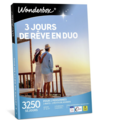 Vente: Coffret Wonderbox "3 jours de rêve en duo" (119,90€)