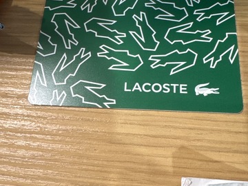 Vente: Carte cadeau Lacoste (50€)