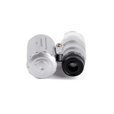 60X portable pocket microscope magnifier