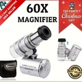 Bulk Lots: 60X portable pocket microscope magnifier