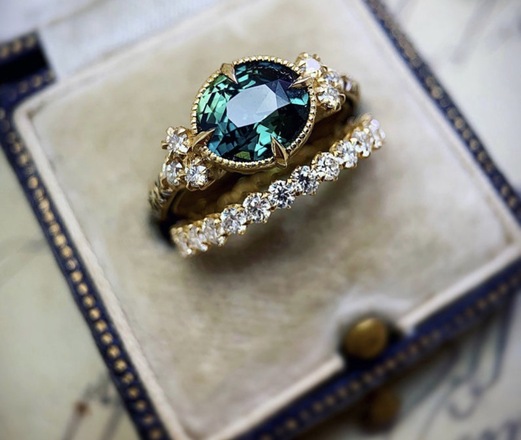 200pcs ins fashion engagement ring inlaid zircon ring