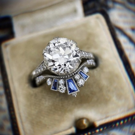 200pcs ins fashion engagement ring inlaid zircon ring