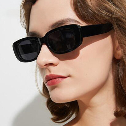 100pcs Retro Small Square Frame Sunglasses