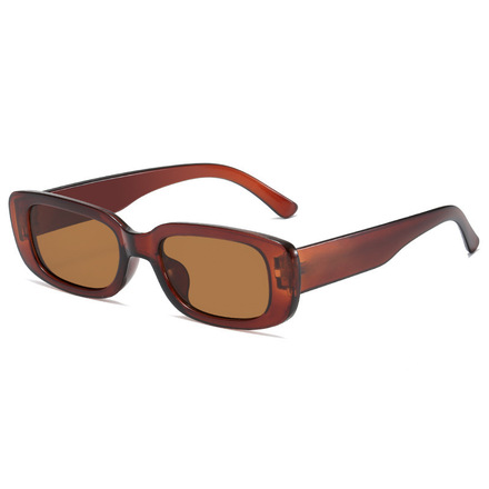 100pcs Retro Small Square Frame Sunglasses