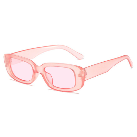 100pcs Retro Small Square Frame Sunglasses