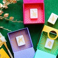  : Gold Leaf Hand-Carved Mahjong Tile - A Unique Cultural Gift