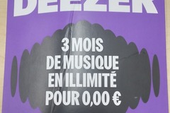 Vente: Carte Deezer 3 mois (60€)