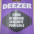 Vente: Carte Deezer 3 mois (60€)