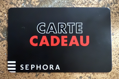Vente: Carte cadeau Sephora (150€)