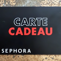Vente: Carte cadeau Sephora (150€)