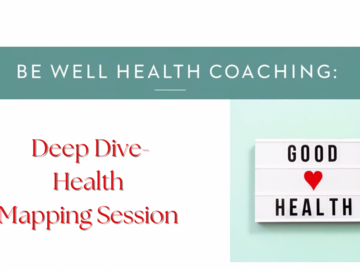 Wellness Session Single: Be Well- Deep Dive Health Mapping Session with Chiah