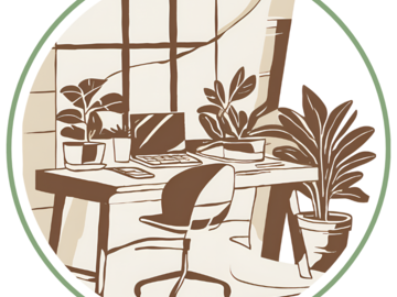 Vuokrataan: Kirjoitushuone / A room for writing