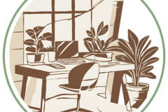 Vuokrataan: Kirjoitushuone / A room for writing