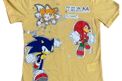 For Sale: Sonic the Hedgehog “Team Sonic” Kids T-Shirt 5Y Yellow Tee