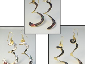 Bulk Lots: 75 pairs-Genuine Closinne Dangle Earrings--$1.49 pr!