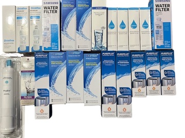 Bulk Lots: 23 Units of Various Refrigerator water filters