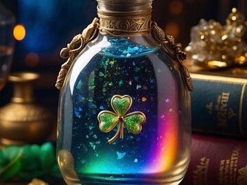 Selling: PROSPERITY Spell Jar; MAKE YOUR OWN Spell Jar. Step by step!