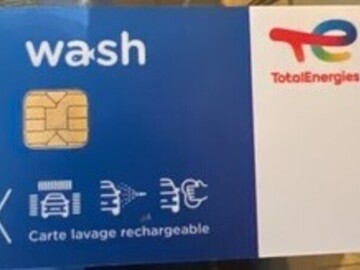 Vente: Carte Total Wash (46€)