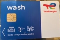 Vente: Carte Total Wash (46€)
