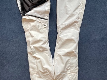 Winter sports: Hydra White insulated ski trousers