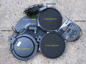 Selling with online payment: ALESIS NITRO CONTROLLER & PADS