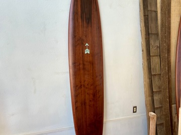 Selling: 9’3” Hess Bella Surfboard Made from Salvaged Water Tank Redwood
