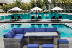Bulk Lots: Outdoor Patio Furniture Set,7 Pieces Outdoor Sectional Conversati