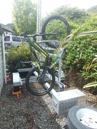 12 pax bike trailer for rent 