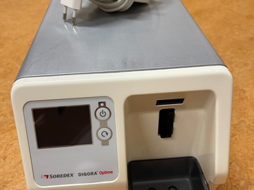 Gebruikte apparatuur: Soredex Digora Optime scanner Type: DXR-50