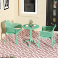 Bulk Lots: 3 piece plastic arm chair Bistro GRS Premium Ocean Plastic