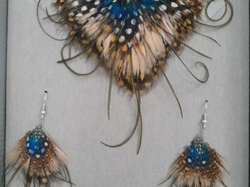 Vente au détail: Parure en plumes