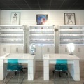 Selling with online payment: 3 x Optical display cabinets + 2 x  dispensing  tables 