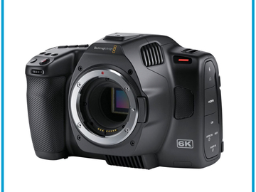 Vermieten: Kamera Blackmagic Pocket 6K G2
