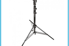 Vermieten: Lichtstativ Manfrotto Stahl Kombi 333cm, Lazy Leg, Schwarz