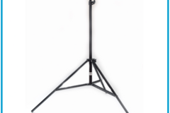 Vermieten: Lichtstativ Manfrotto Alu 16er (abnehmbar) 280cm, Schwarz