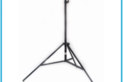 Vermieten: Lichtstativ Manfrotto Alu 16er 385cm, Schwarz (max 9kg)