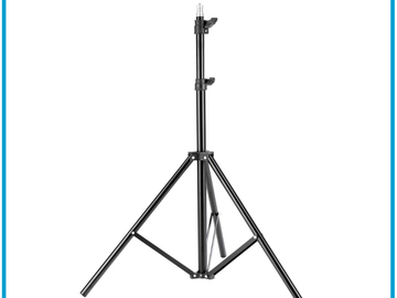 Vermieten: Lichtstativ Neewer Alu 16er, 190cm, Schwarz (max 5kg)