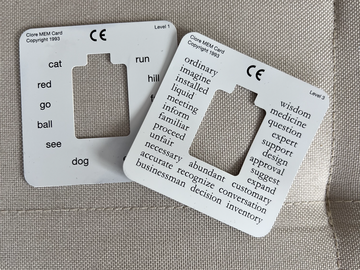 Selling with online payment: Retinoscopy attachment near cards lvl 1-3 & figures